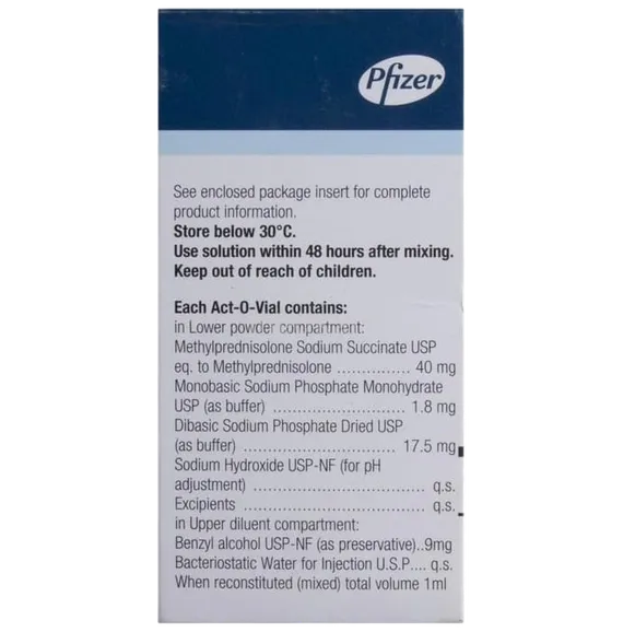 solu medrol 40mg vial injection